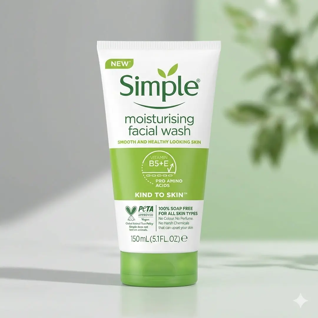 Simple Moisturising Facial Wash